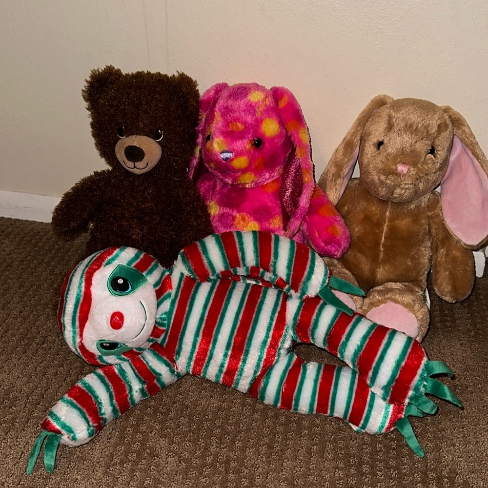Build-a-Bear dolls